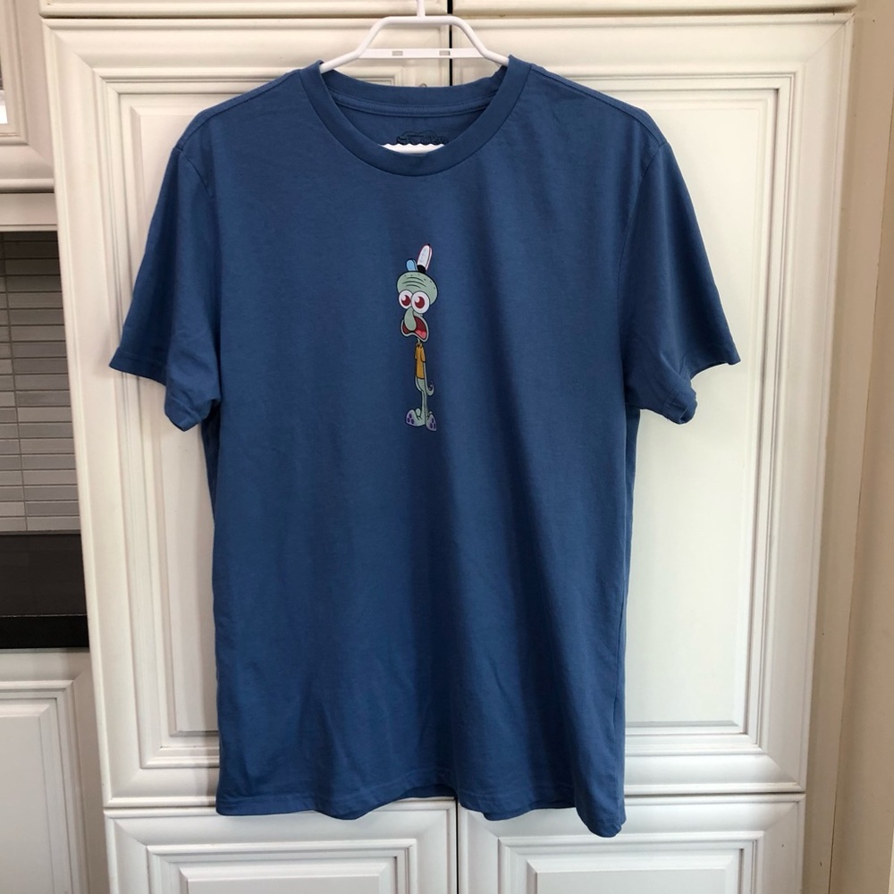 EUC Nikolodean SpongeBob SquarePants Squidward men’s graphic t-shirt